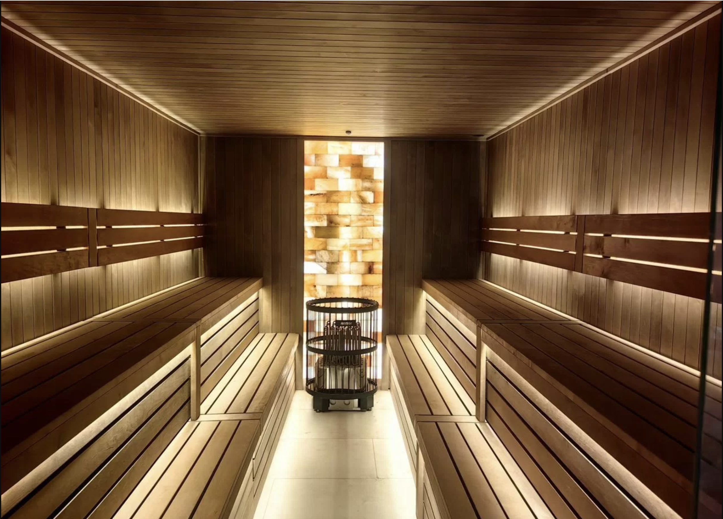 Современная отделка парной